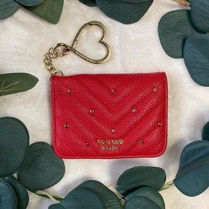 FINAL SALE❗️Victoria’s Secret Red Wallet with Chain ✨Like New